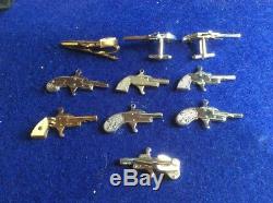 10 Miniature Toy Cap Gun 2mm. Collection Japan