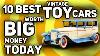 10 Toy Cars Worth Big Money Today
