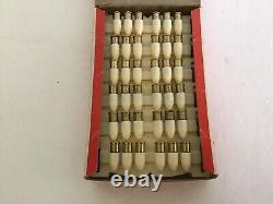 12 Clips NOS (1) Box Rare Hubley Colt 38 & Texan 38 Brass Cap Gun Bullets