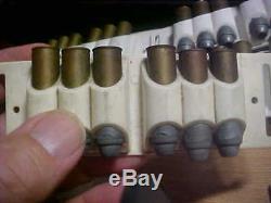 12 Holder Nichols Industries Stallion Play Cap Gun 45 Pretend 72 Bullet Set BOX