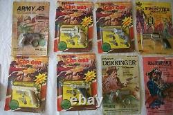 13 Vintage Edge Mark Mini-Gun Series / Hong Kong Midget Toys mixed lot