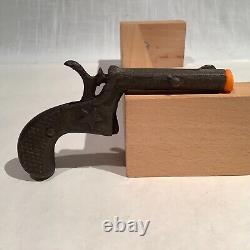 1880 Lockwood Boom Iron Toy Cap Pistol Gun, Very Rare, Best # B21