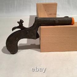 1880 Lockwood Boom Iron Toy Cap Pistol Gun, Very Rare, Best # B21