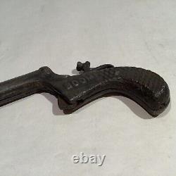 1880 Lockwood Boom Iron Toy Cap Pistol Gun, Very Rare, Best # B21