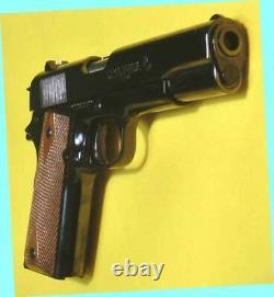 18 Prohibition Ornamental Gas Model Gun Tanaka Government M1911-A1 Metal Finish