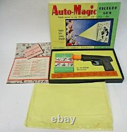 1936 AUTO-MAGIC PICTURE GUN Projects Pictures on any flat surface complete boxed