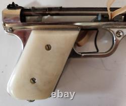 1937 Bulls Eye Sharp shooter Pearl Handle Metal Gun Only Top Of Box No Ammo