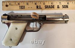 1937 Bulls Eye Sharp shooter Pearl Handle Metal Gun Only Top Of Box No Ammo