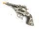 1940 Mint Vintage Cast Iron Pawnee Bill Solid Steel Revolver Cap Gun Toy Unfired