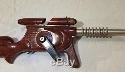 1944 IDEAL ATOMIC MACHINE GUN TOY SPACE RAYGUN VINTAGE Rare sci-fi robot prop