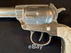 1947 Nichols Silver Mustang Cap Gun Unfired Extremely Rare Original