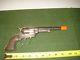 1950's Davy Crockett Nickel Plated Cap Gun By Latco Hard To Find, Nice Shape, 10