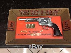 1950's Hubley Ric-O-Shay Diecast Cap Gun withBox
