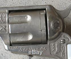 1950's Nichols Stallion 45 Diecast Cap Gun in Original Box #BG43