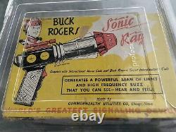 1950's Vintage Buck Rogers Sonic Ray Gun Space Toy in Original Box