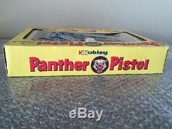 1950s HUBLEY Panther Double Barrel Derringer Toy Cap Gun-Wrist Holster BRAND NEW