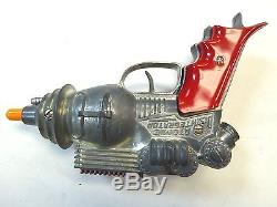 1950s Hubley Atomic Disintegrator Space Ship Ray Cap Gun + Box Never Fired # 270