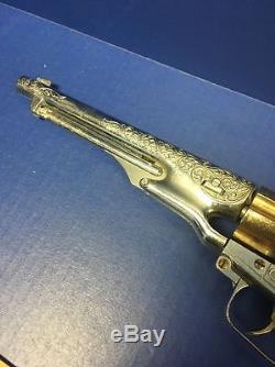 1950s Hubley Cap Gun Colt. 45 With Holster And Sears Roebuck and Co Box