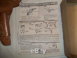 1950s Vintage Mattel Fanner Shootin Shell Toy Cap Gun Holster Box Instructions