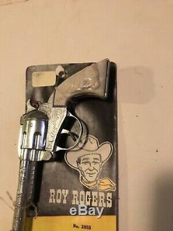 1950s Vintage Roy Rogers Kilgore Cap Gun 8 New Old Stock Rare Moc #2055