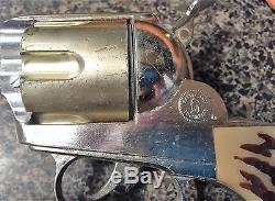 1958 MATTEL FANNER GUN HOLSTER SET Shootin Shell 17 TOY SHELLS BOX INSTRUCTION