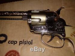 1958 Mattel STAGECOACH SET Winchester saddle gun & FANNER 50 MIB UNUSED
