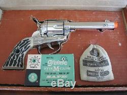 1958 Mattel Shootin' Shell Cap Gun Set In Original Box Great Condition