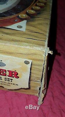 1958 Unused Mattel Frontier Shootin Shell Cap Gun in Box