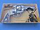 1959 Carnell Bat Masterson Cap Gun Revolving Cylinder With Exc. Repro. Box