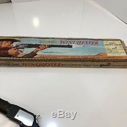 1959 Mattel Official Shootin Shell Winchester Vintage Toy Gun Nice