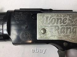 1960's The Lone Ranger Winchester Cap Gun Toy Rifle Mattel