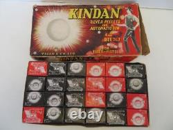 1960s Kindan Silver Pellets Case of 48 for Tiger Brand Automatic Toy Gun