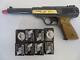 1960s Tiger Japan Plastic Toy Pistol Pellet Gun Lugar 500. S Automatic (b)