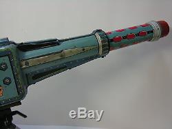 1960s Vintage TETSUWAN Atom Astroboy Space Robot Machine Ray Gun Litho Tin Toy