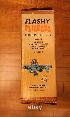 1965 Marx Flashy Flickers Magic Picture Gun One Film
