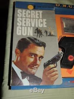 1965 The Man From U. N. C. L. E Napoleon Solo Secret Service Cap Gun MIB NEW Ideal