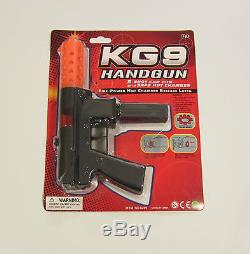 1 New Kg9 Handgun Toy Cap Gun 9 Police Pistol Detective Fires 8 Ring Caps