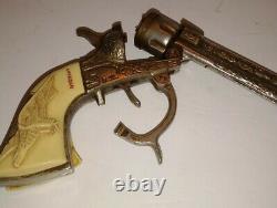 2 American Cast Iron Kilgore Vintage Cap Gun can use parts to make one perfect