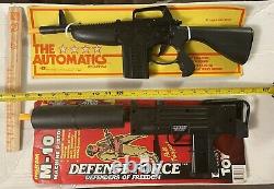 (2) Daisy Defence Force M-10 Machine Pistol #8234 &Toy Gun Durham The Automatics