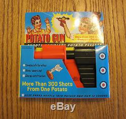 4 New Potato Guns Classic Kids Toy Pistol Potatoe Spud Launcher Gun Gag Gift