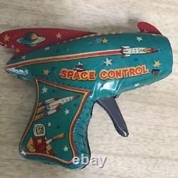 50S Tin Space Gun Nomura Toy Vintage