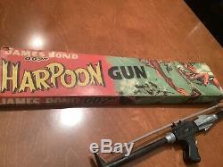 60S JAMES BOND 007 SPY HARPOON GUN WithBOX LONE STAR UK SECRET AGENT