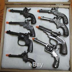 8 toy cap gun collection