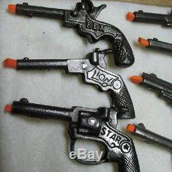 8 toy cap gun collection