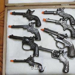 8 toy cap gun collection