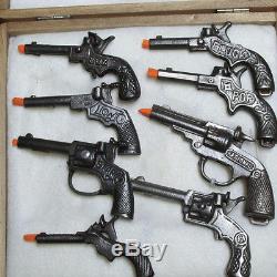 8 toy cap gun collection