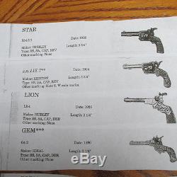 8 toy cap gun collection