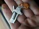 Amazing Naa Pug Gun 2mm. Rosens Miniature. Watch Pinfire Fob. Hand Engraved