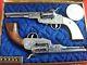 Amazing Pair Colt Civil War 1851 Gun 2mm. Miniature. Watch Pinfire Fob