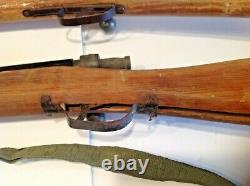 ANTIQUE WOOD and IRON/METAL HANDCARVED RIFLE GUNS
